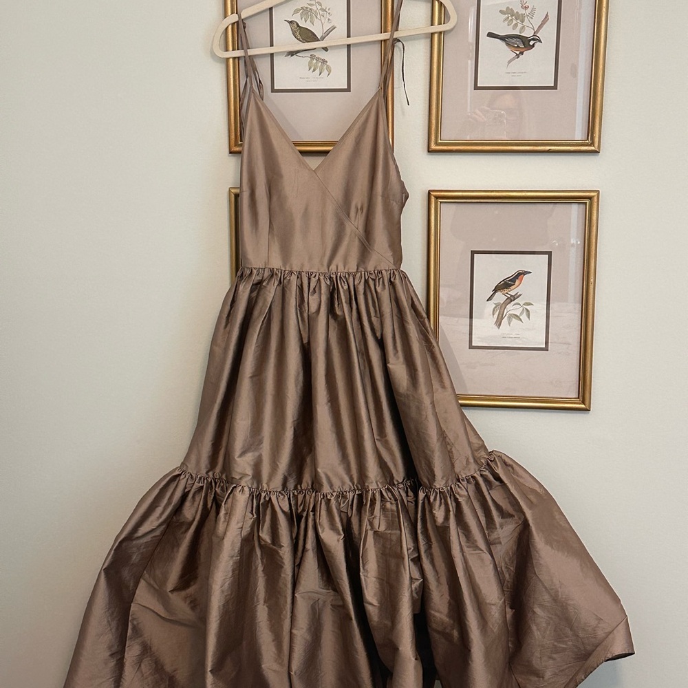 Bloni Tiered V-Neck Maxi Dress, sold at Anthropologie XS - Picture 6 of 11